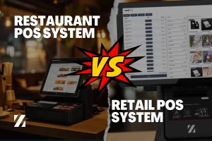 Restaurant POS system vs retail POS