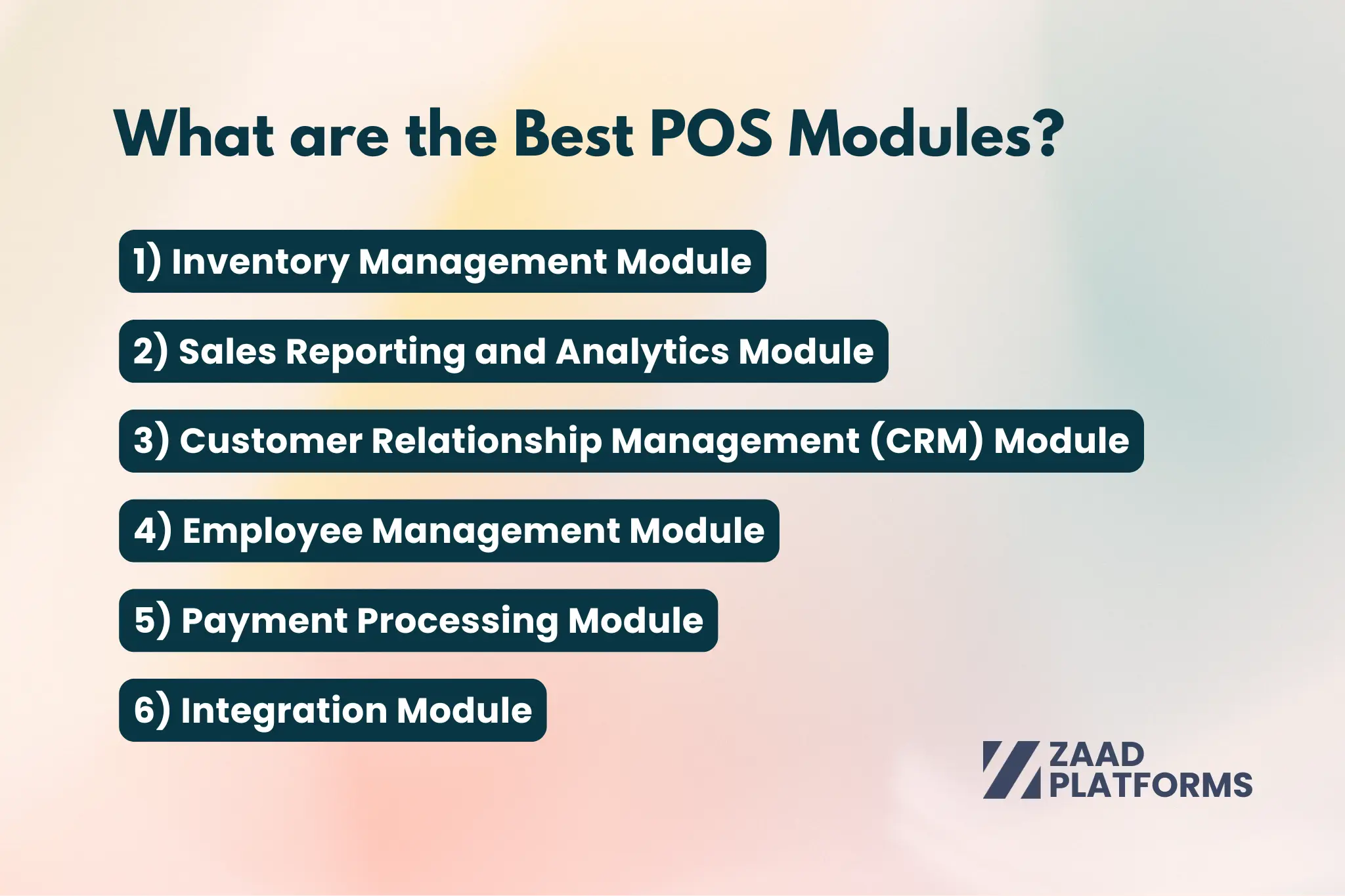 What are the Best POS Modules